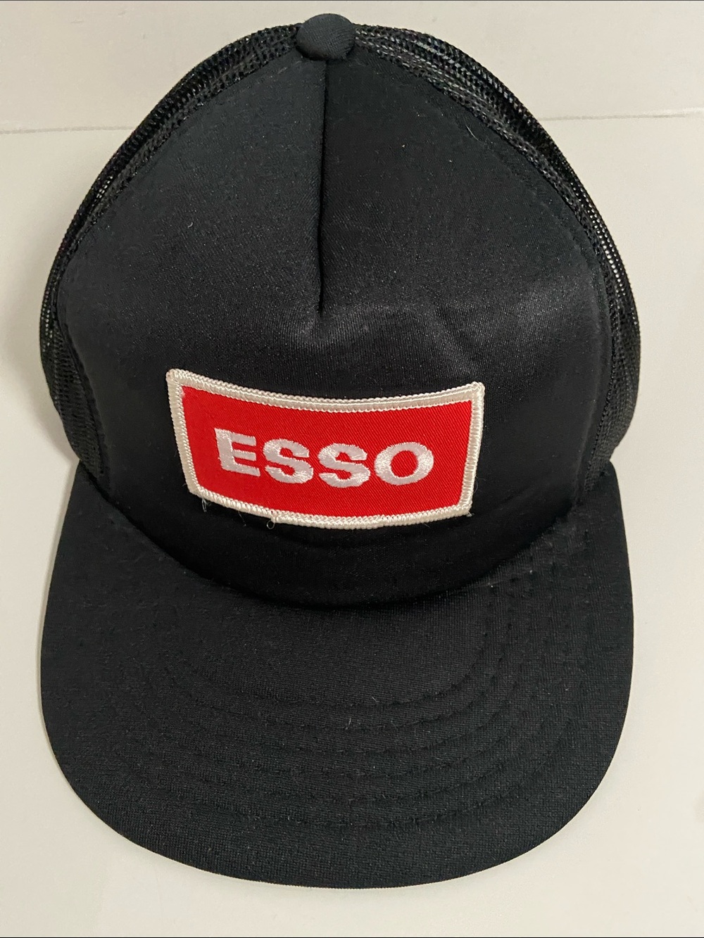 Vintage ESSO Meshie Snap Back Cap